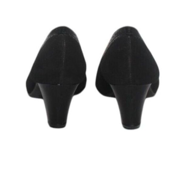 Aerosoles Heels Black With Suede and Patent Accents Screenplay size 7.5 - Picture 3 of 8